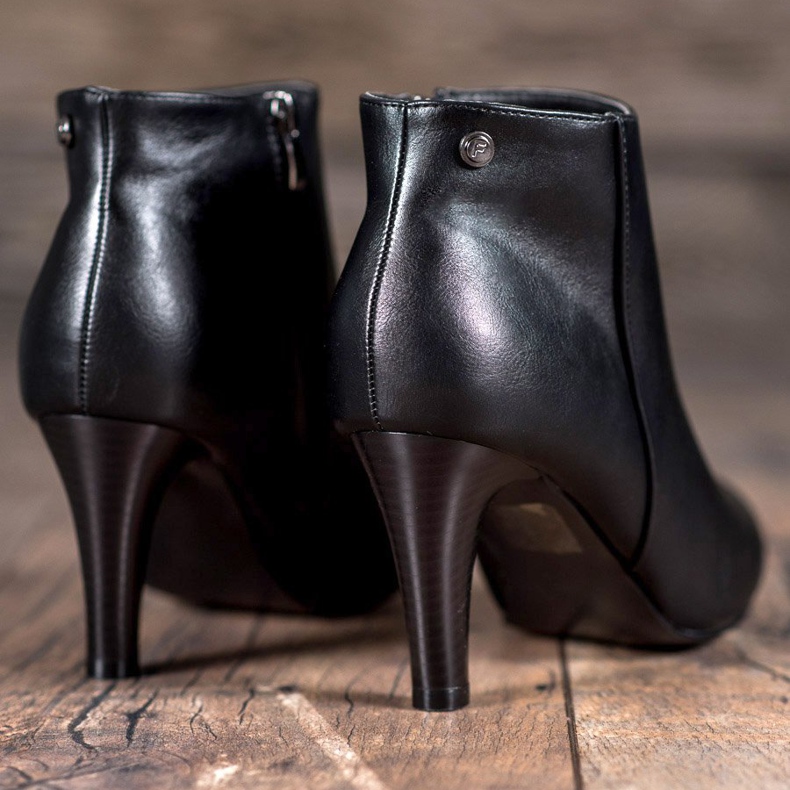 Filippo Seksikkäät mustat saappaat 1