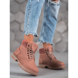 SHELOVET Muodikkaita ansastajia vaaleanpunainen 2