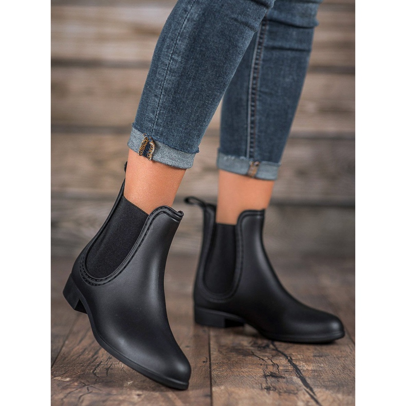 SHELOVET Matt galoshes musta 1