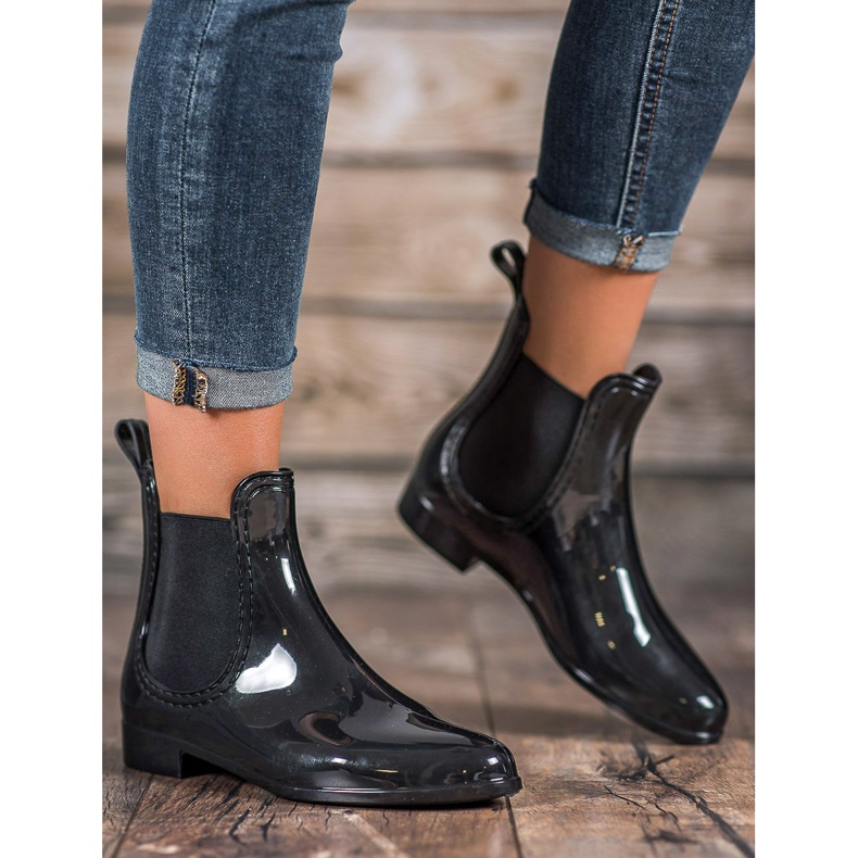 SHELOVET Naisten galoshes musta 1