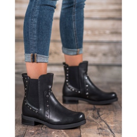 Bestelle Slip-on saappaat suihkulla musta 1