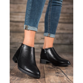 M.Daszyński Litteät kantapää saappaat musta 1