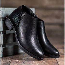 M.Daszyński Litteät kantapää saappaat musta 2