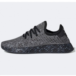 Adidas Originals Deerupt Runner M EE5657 kengät musta harmaa 1