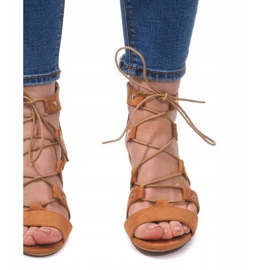 Pitsi-up kiila sandaalit LL-115 Camel ruskea 1