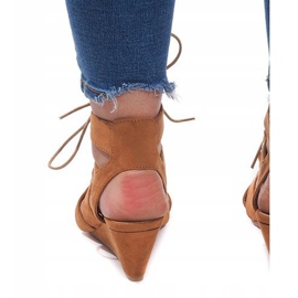 Pitsi-up kiila sandaalit LL-115 Camel ruskea 3