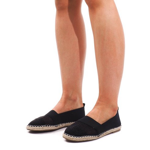 Tennarit Espadrilles Openwork 188-38 Musta 2