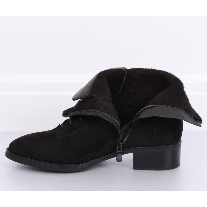 Mustat nauhakengät 3127 Musta 1