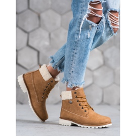 McKey Trappers lampaannahkaa ruskea 2