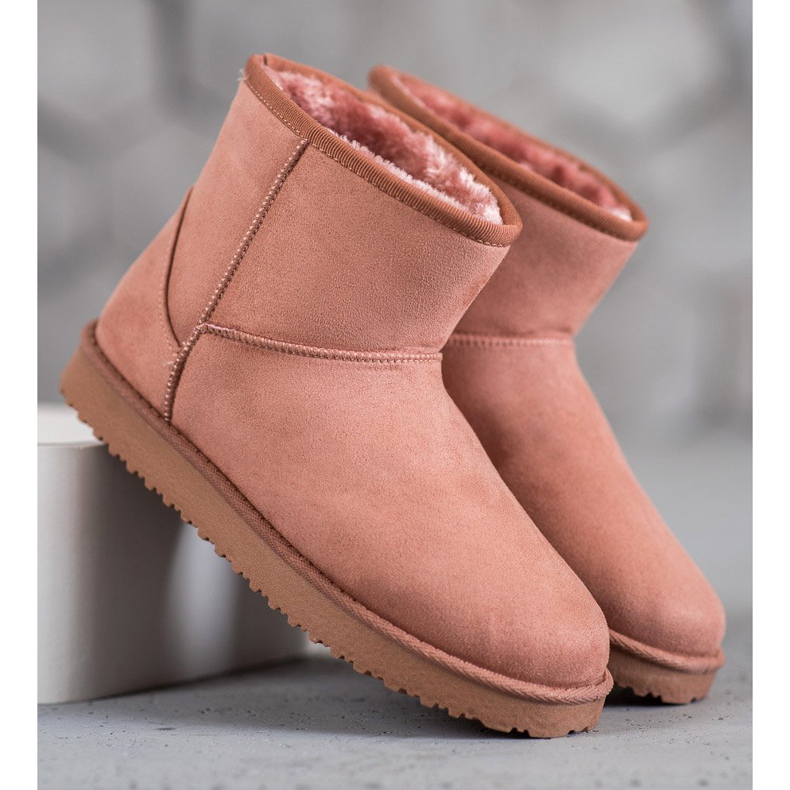 SHELOVET Jauhe Mukluki vaaleanpunainen 2