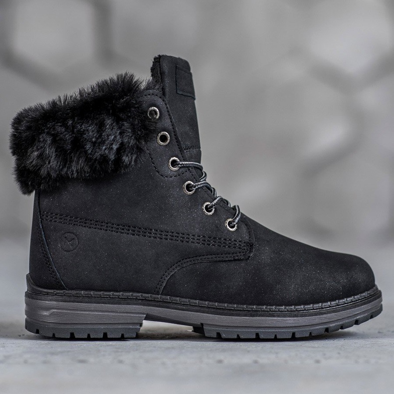 MCKEYLOR Glitter -saappaat musta 2