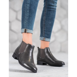 Anesia Paris Harmaat Chelsea -saappaat 1