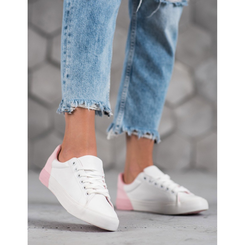 Bestelle Eco -nahka lenkkarit valkoinen 1