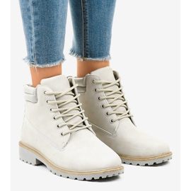 Harmaat vaelluskengät ilman eristystä W-3033 1