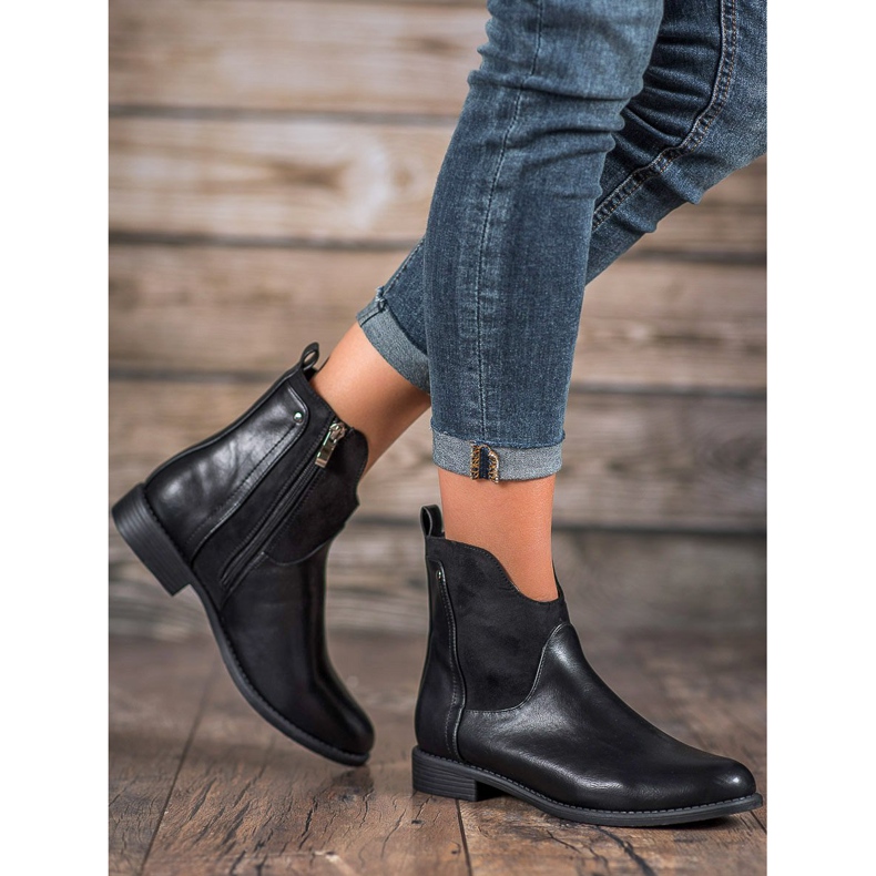 Filippo Mukavat mustat saappaat 2