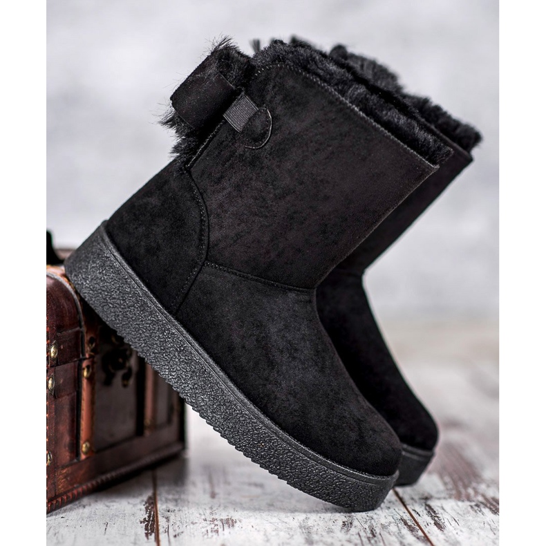 SHELOVET Mukluki jousella musta 2