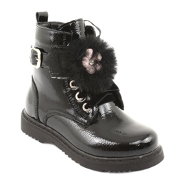 Lakatut saappaat Evento 1438 tölkistä musta 1