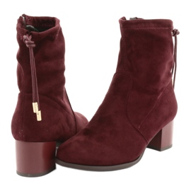 M.Daszyński Mokkanahkaiset korkokengät Daszyński SA58 punainen monivärinen 4