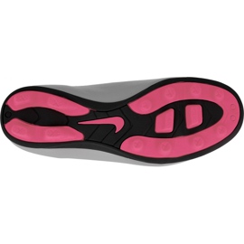 Nike Mercurial Vortex Ii FG-R Jr 651642-060 jalkapallokengät harmaa valkoinen 1