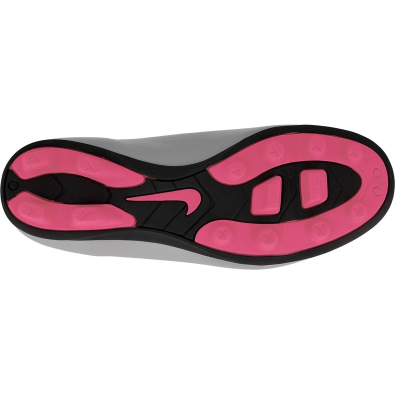 Nike Mercurial Vortex Ii FG-R Jr 651642-060 jalkapallokengät harmaa valkoinen 1