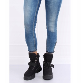 Musta HE117P Mustat kengät 1