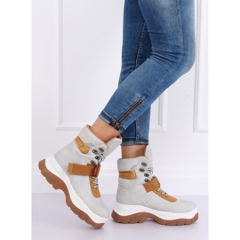 Harmaa HE117P Harmaat kengät 2