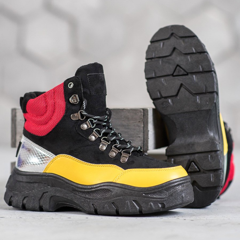 Nauhalliset VICES-saappaat monivärinen 1