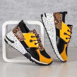 Snake Print VICES Tennarit monivärinen keltainen 1 Snake Print VICES Tennarit monivärinen keltainen 1