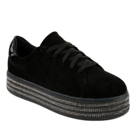 Mustat naisten lenkkarit G280 1