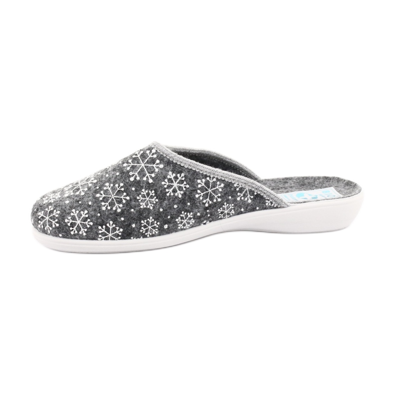 Adanex huopa lumihiutale tossut 24215 valkoinen harmaa 2