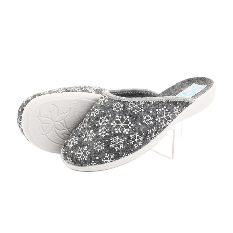 Adanex huopa lumihiutale tossut 24215 valkoinen harmaa 4