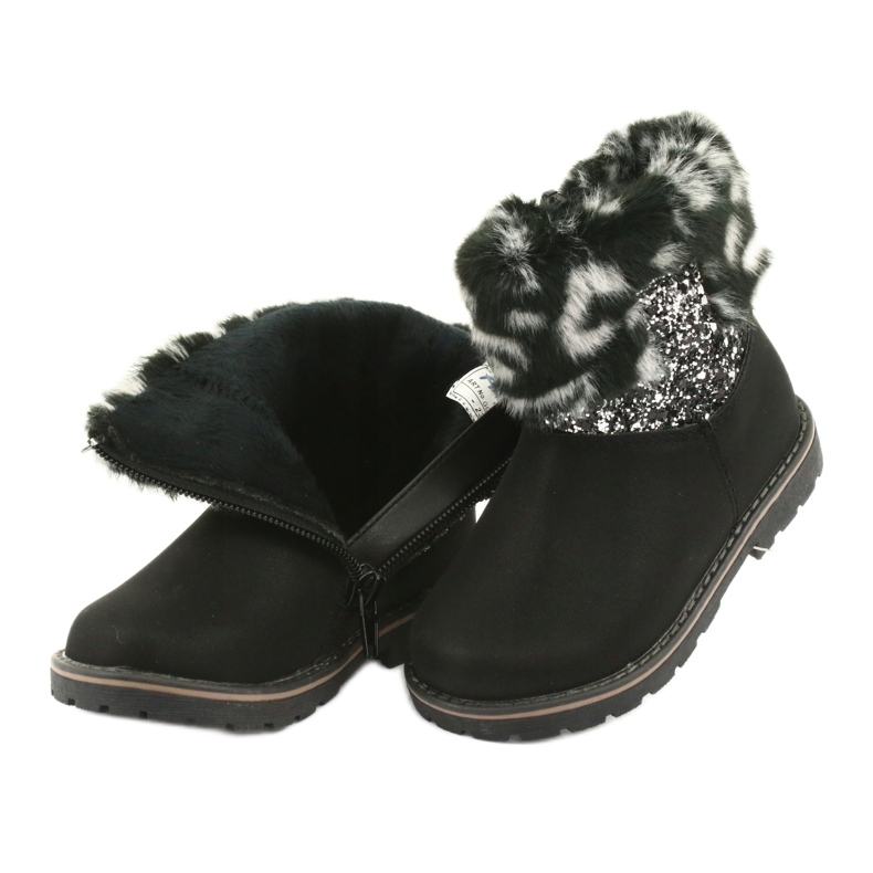 American Club Mustat amerikkalaiset GC45 tyttöjen saappaat harmaa 4