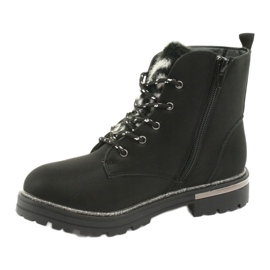 American Club Black Boots Boots GC33 Musta 2