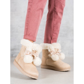 Muodikas beige Mukluki 1