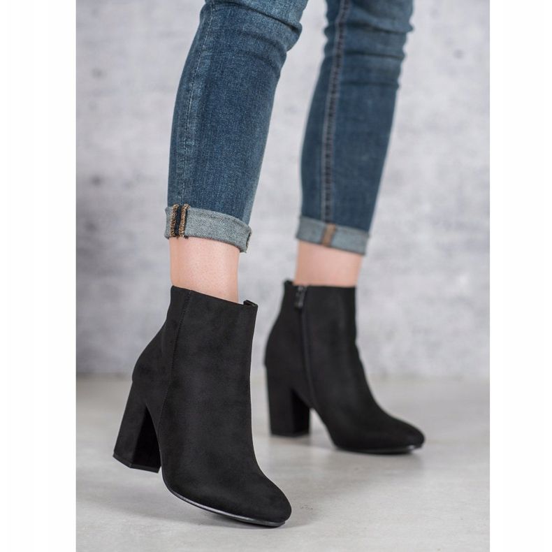 Seksikäs VINCEZA -saappaat musta 1