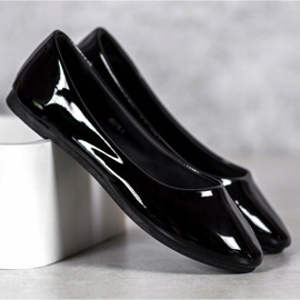 Lakatut VICES -ballerinat musta 1