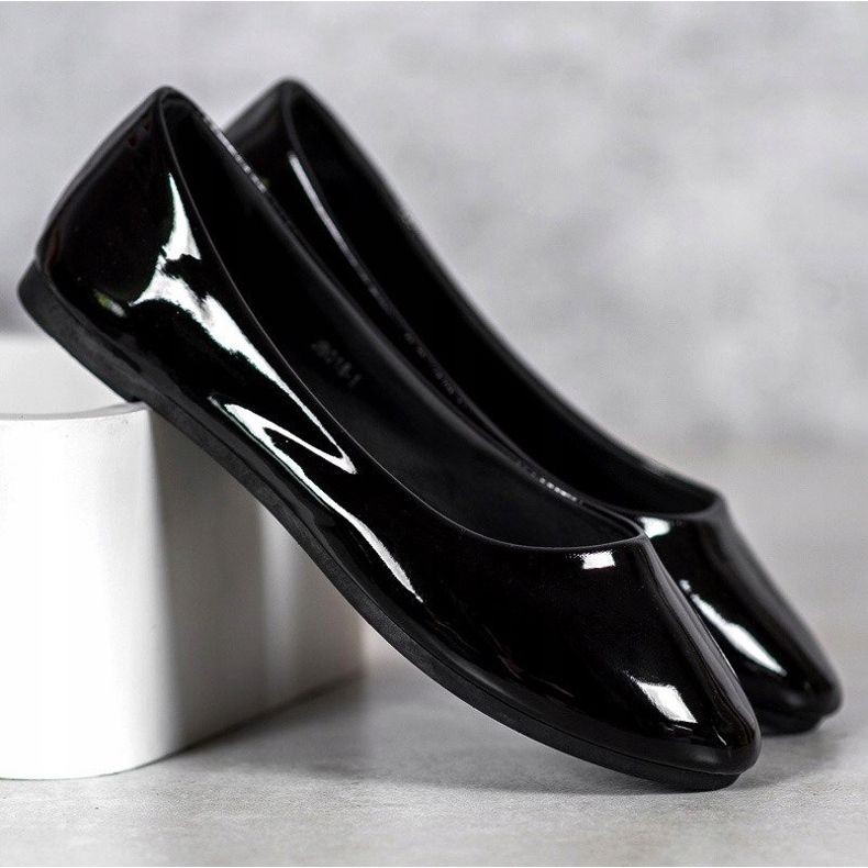 Lakatut VICES -ballerinat musta 1