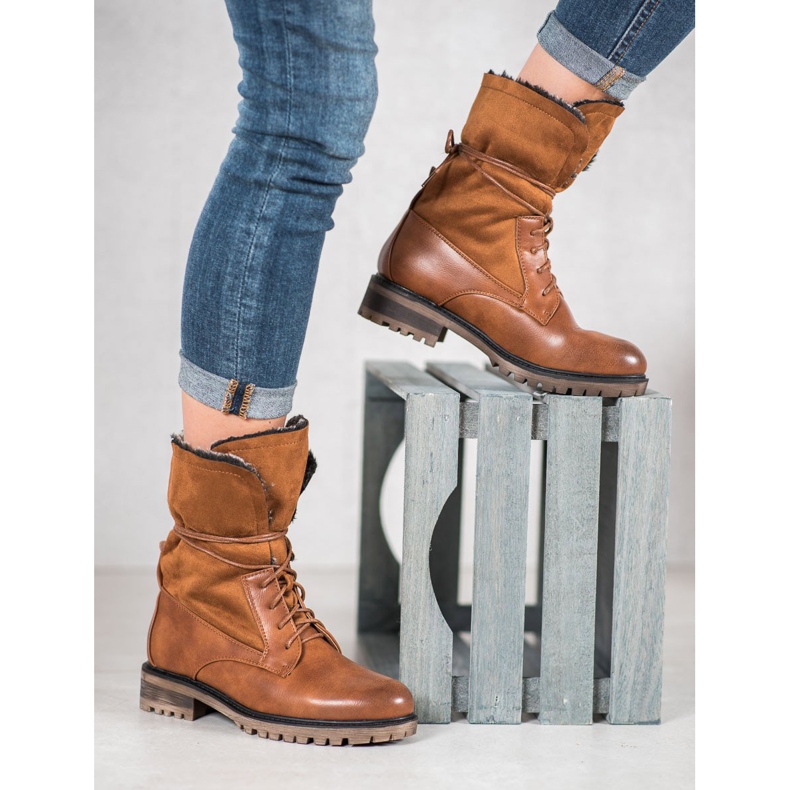 Seastar Saappaat jossa Roll Up Shank ruskea 1