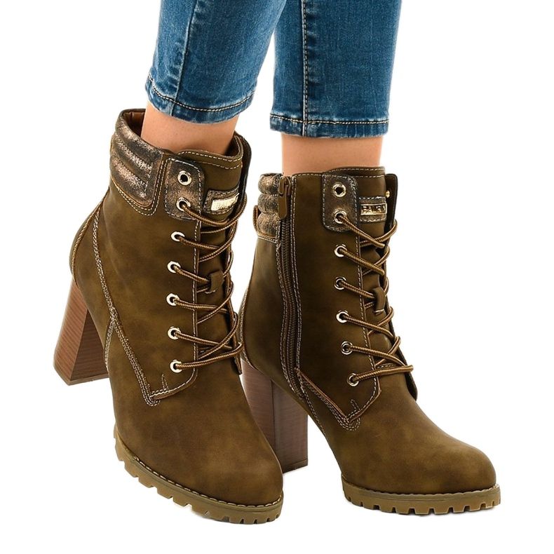 Vihreät korkokengät 878-GA-pylväässä 1