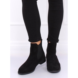 Mustat Jodhpur-saappaat B-6856 Musta 1