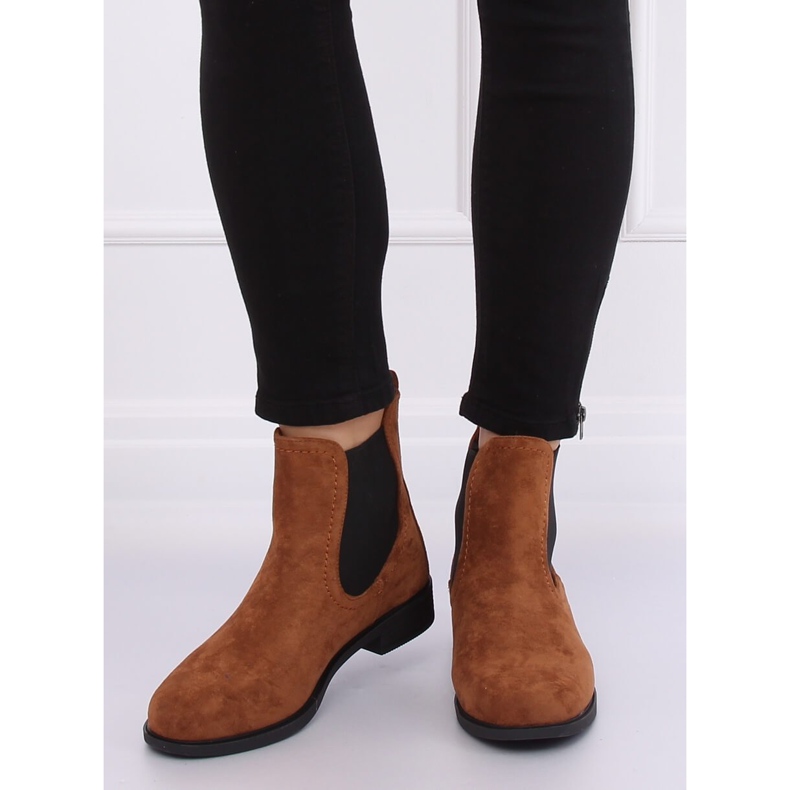 Ruskeat Jodhpur-saappaat B-6856 Camel 2