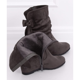 Harmaat kiilakengät H8120 Gris 2