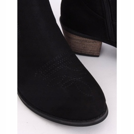 Mustat CM-9M1-1 Mustat cowboy-saappaat 2