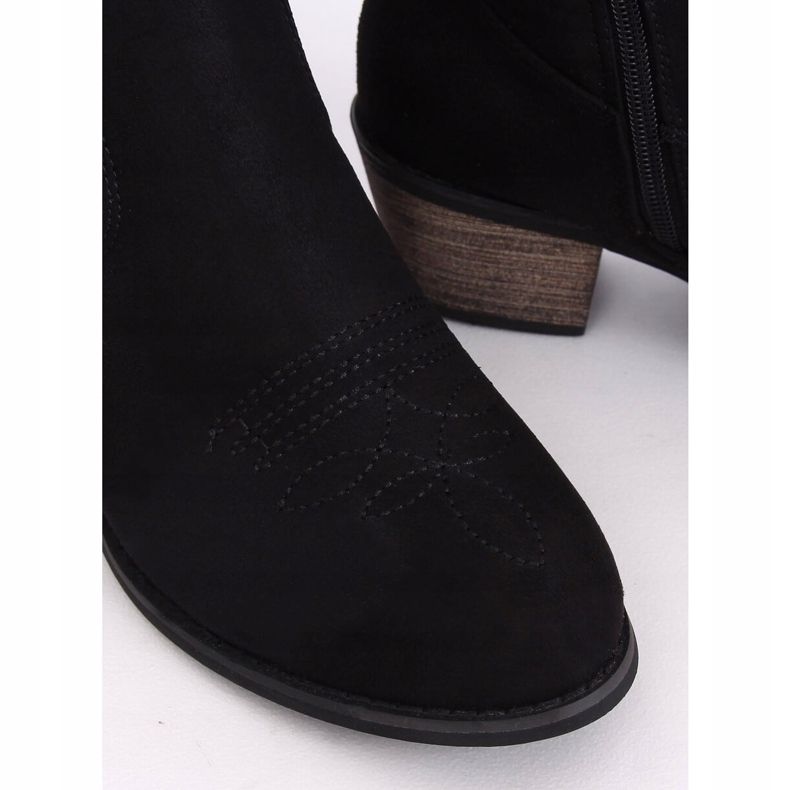 Mustat CM-9M1-1 Mustat cowboy-saappaat 2