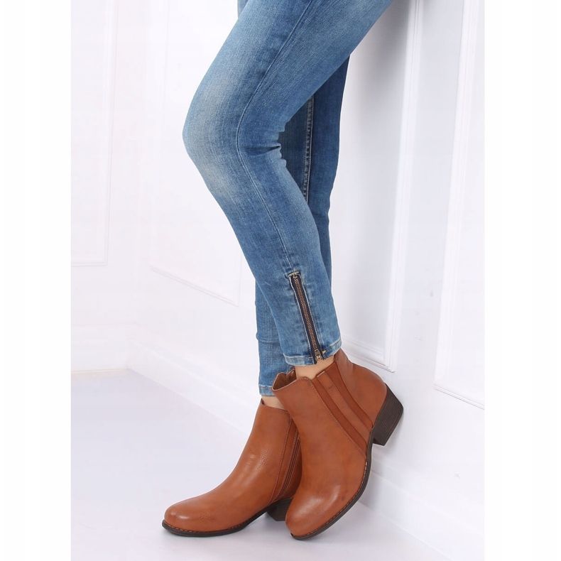 Saappaat Jodhpur -saappaat camel 6391 Camel ruskea 1