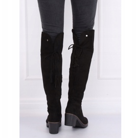 Polvisaappaat, joissa kumipohja musta 8B938 Musta 1