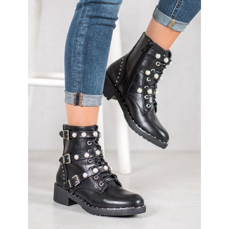 Seastar Työntekijät helmillä musta 2