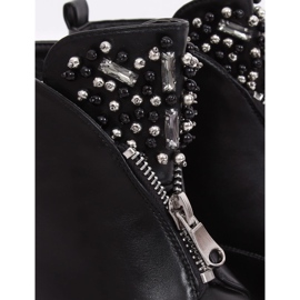 Mustat naisten saappaat suojalla musta BK-37 Black 2