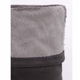 Harmaat litteät päällyssaappaat 13X993-95 Tummanharmaa 2