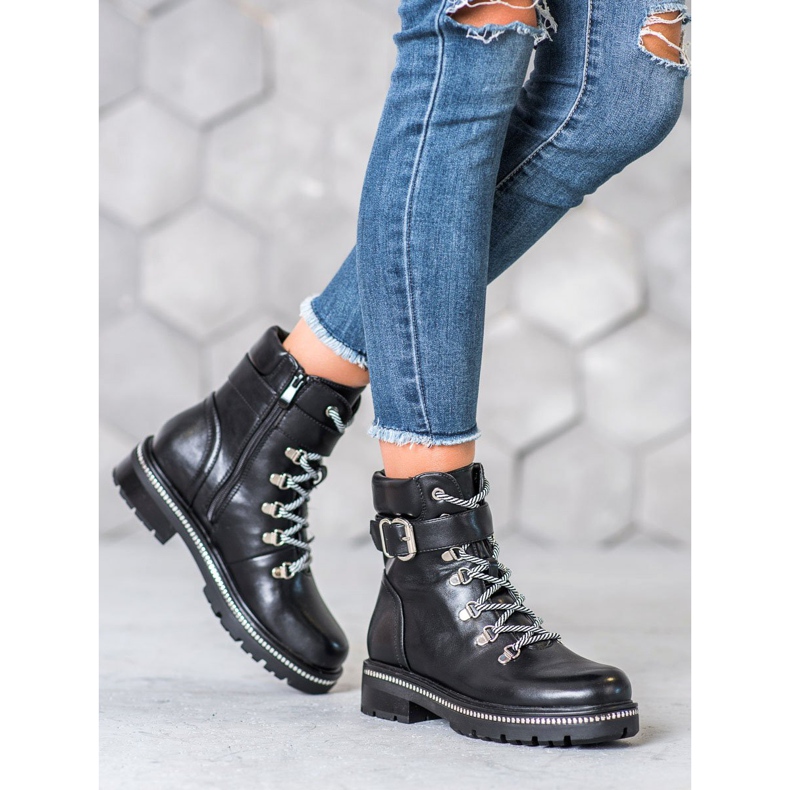 Seastar Mustia työntekijöitä soljella musta 2